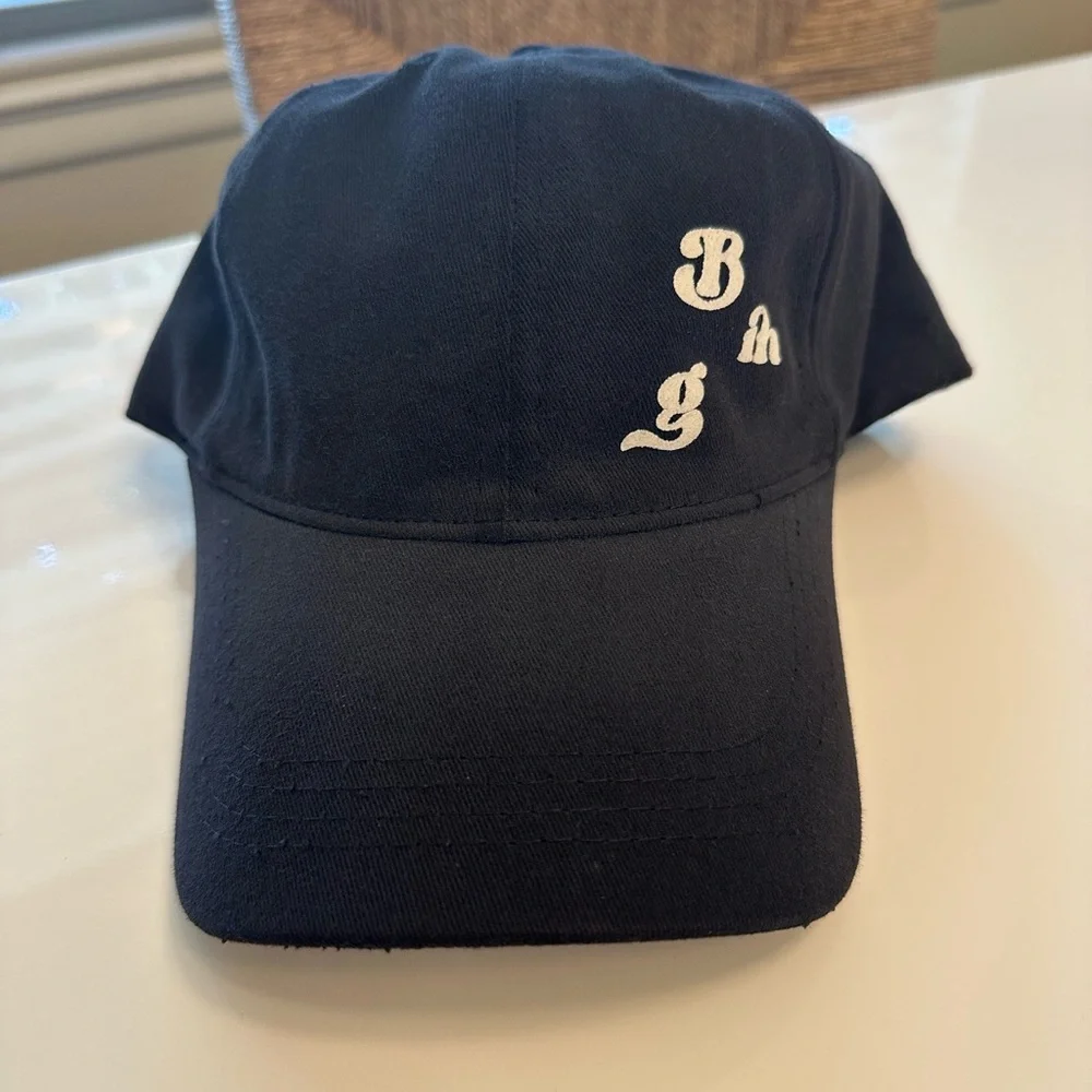 Anine Bing Baseball Cap in Washed Black - Picture 4 of 7